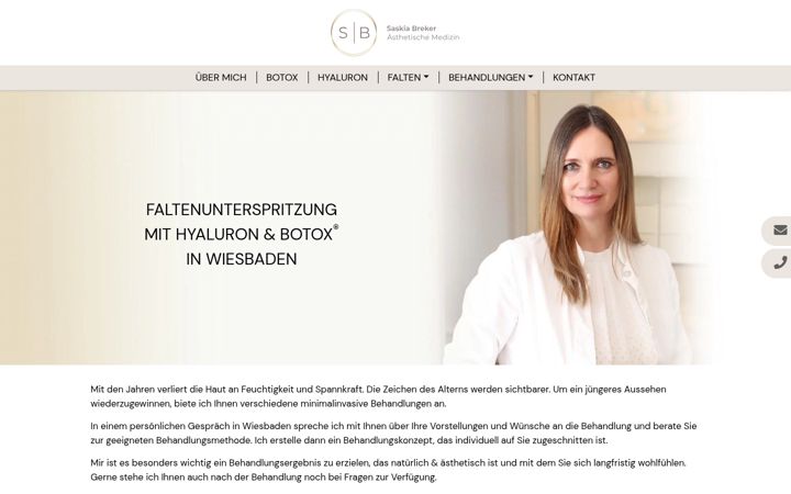 Screenshot of falten-behandlung-wiesbaden.de