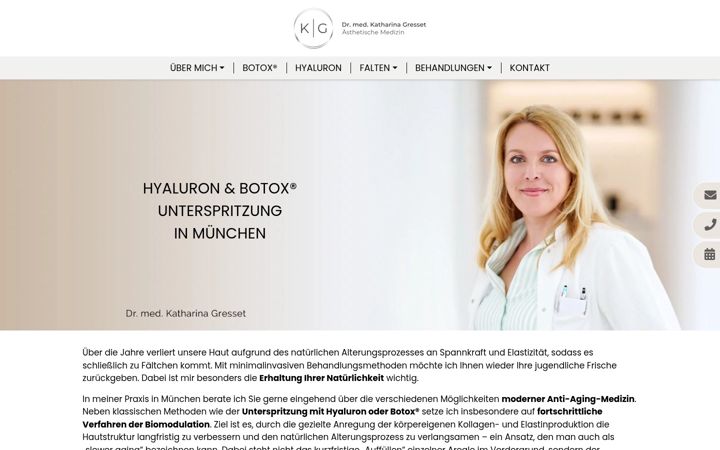 Ekrano kopija falten-muenchen-zentrum.de