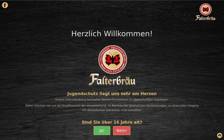 Screenshot of falter-braeu.de