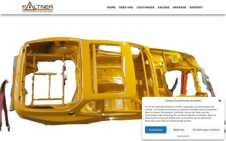 Screenshot of faltner.eu