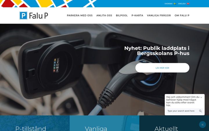 Screenshot of falup.se