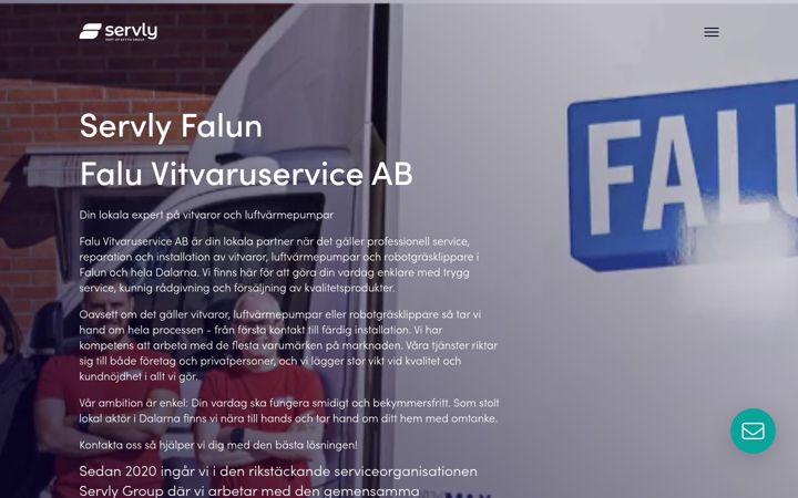Screenshot of faluvit.se