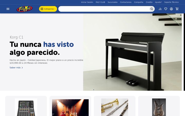 Screenshot of falymusic.com
