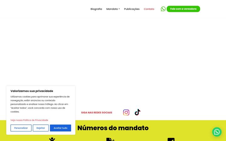 Ekrānuzņēmums no falzoni.com.br