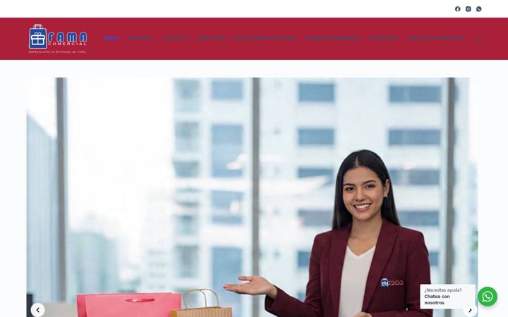 Ekrano kopija famacomercial.co