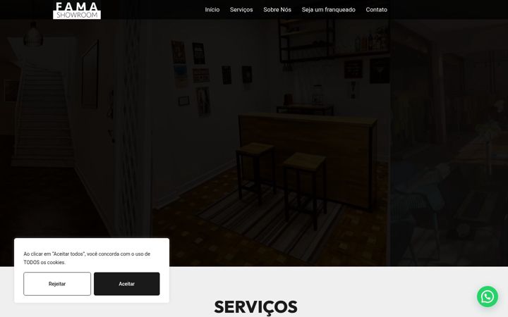 Screenshot of famarepresentacoes.com.br