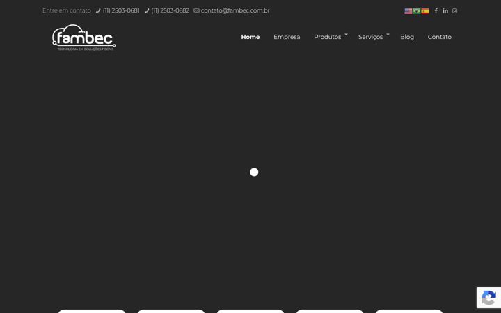 Screenshot of fambec.com.br