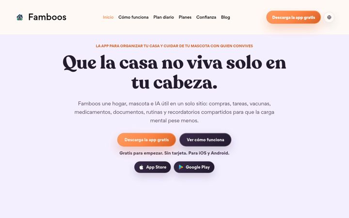 Screenshot of famboos.com