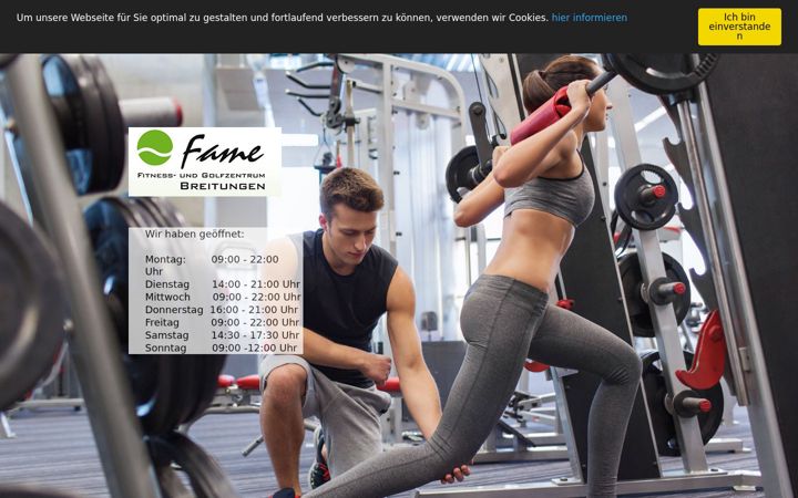 Screenshot of fame-breitungen.de