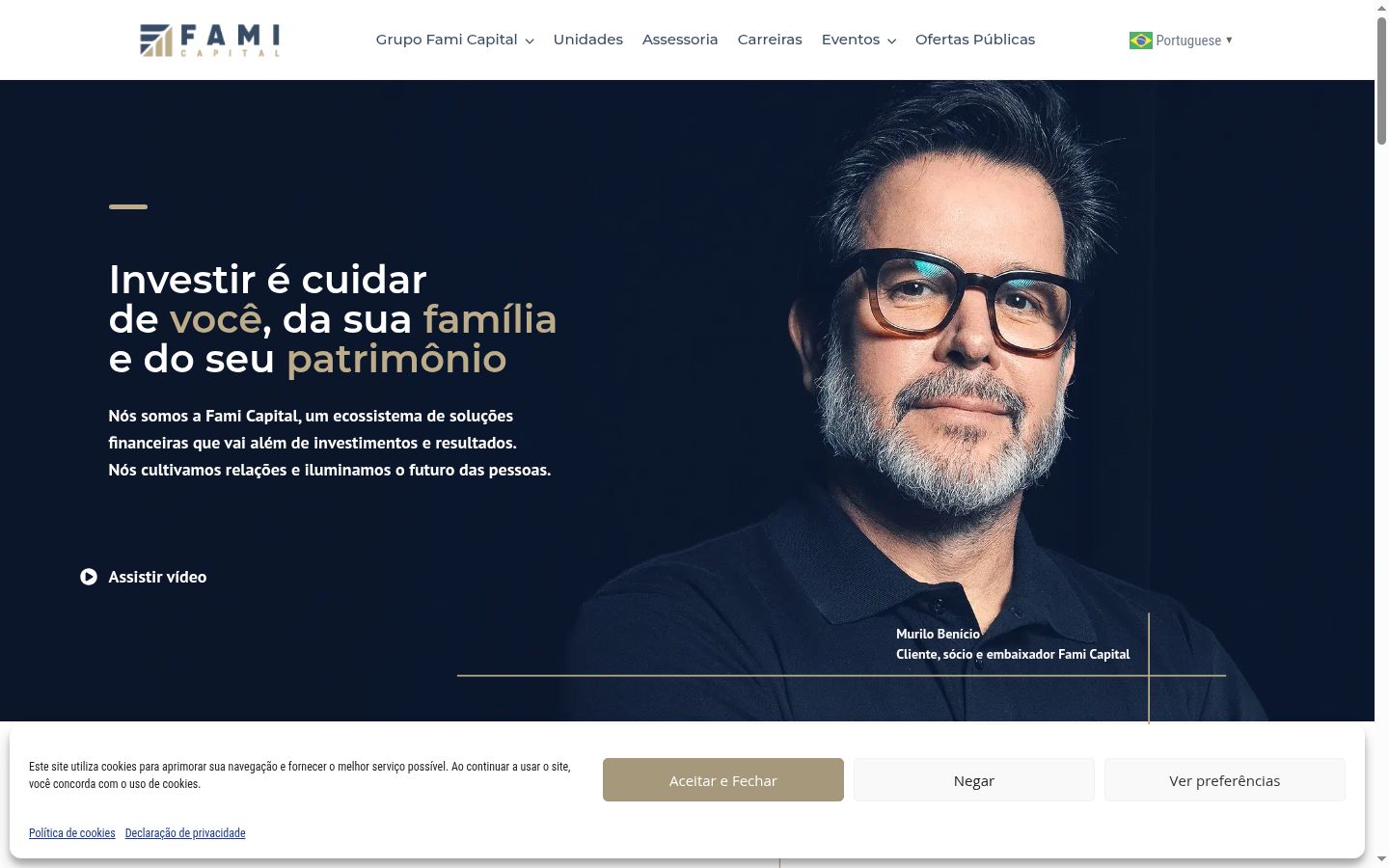 Sutikimo reklamjuostės, rodytos prieš bet kokią sąveiką, ekrano kopija
