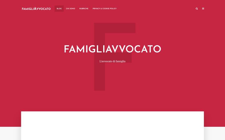 Screenshot of famiglia-avvocato.it