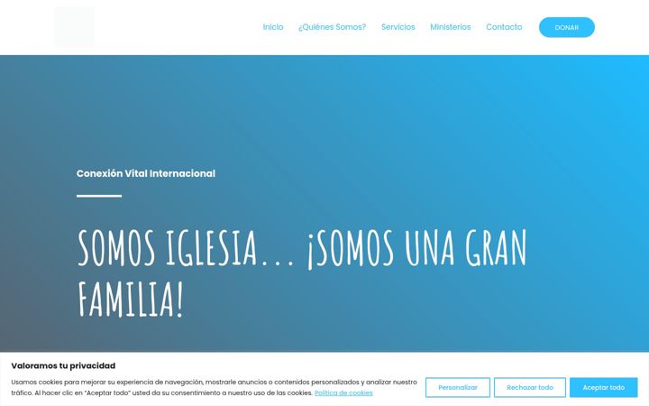 Screenshot of familiacvi.org