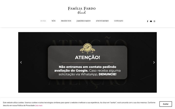 Skjermbilde av familiafardo.com.br