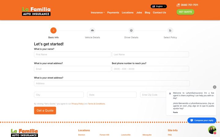 Screenshot of familiaforce2.com