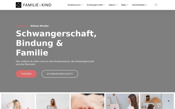 Screenshot of familie-gluecklich-leben.de