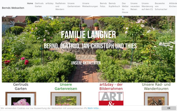 Screenshot of familie-langner.net