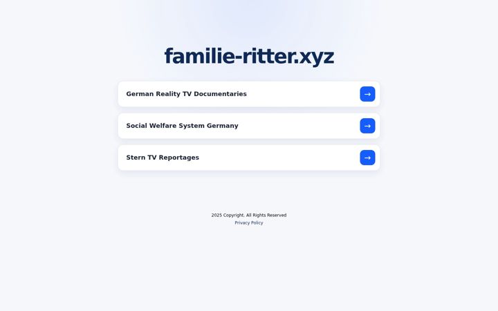 Screenshot of familie-ritter.xyz