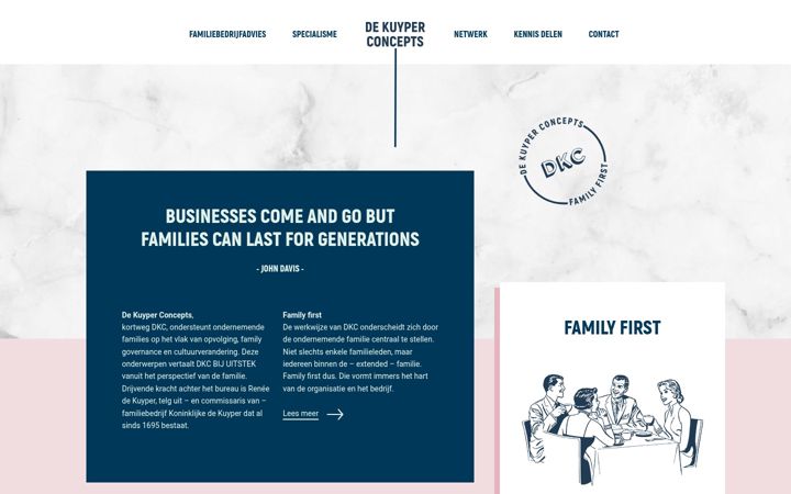 Screenshot of familiebedrijfadvies.nl