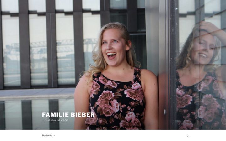 Captura de ecrã de familiebieber.de