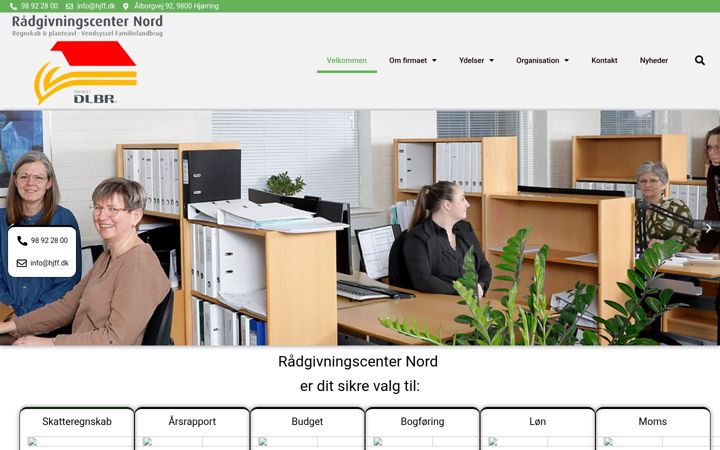 Screenshot of familiebruget.dk