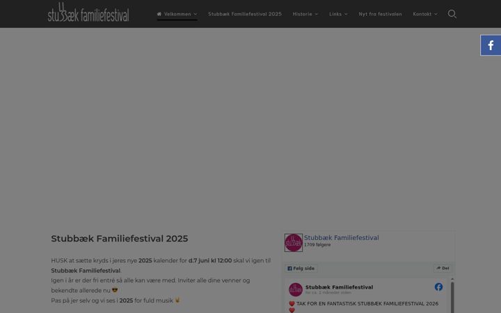 Screenshot of familiefestival.dk