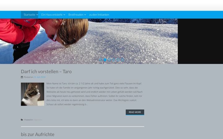 Screenshot of familiegansner.ch