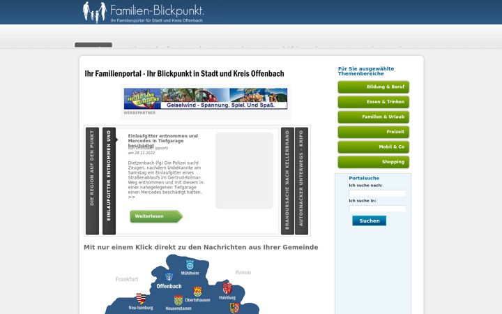 Screenshot of familien-blickpunkt.de