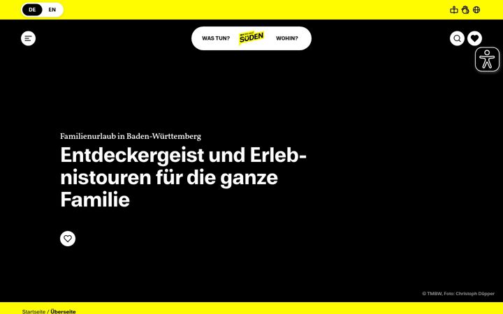 Screenshot of familien-ferien.de