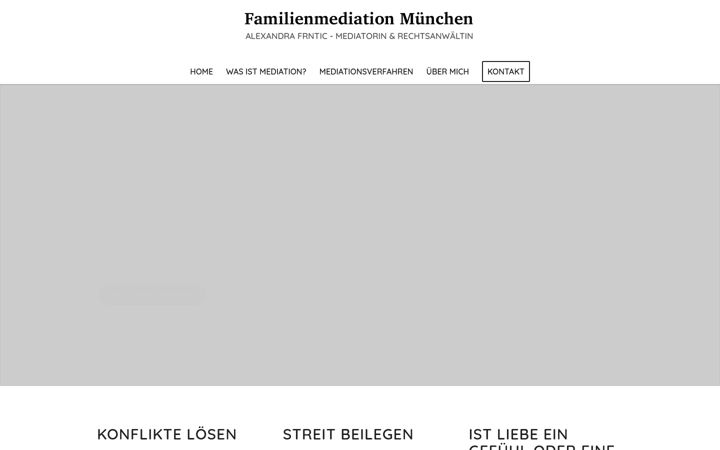 Screenshot of familien-mediation-muenchen.de