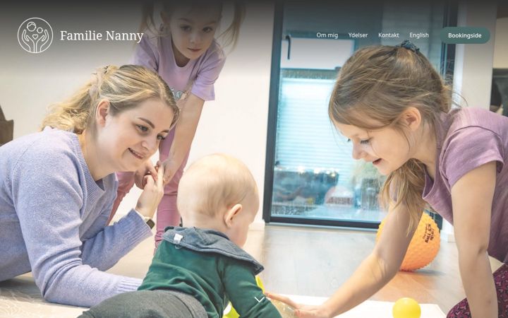 Screenshot of familienanny.dk