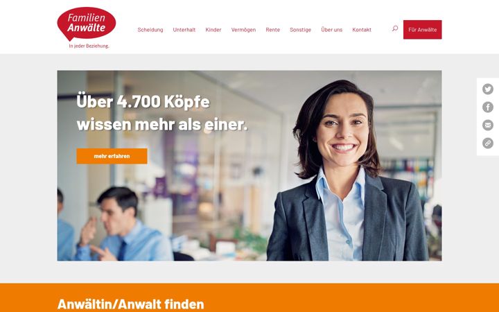 Screenshot of familienanwaelte-dav.de
