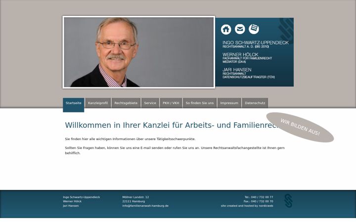 Screenshot of familienanwalt-hamburg.de