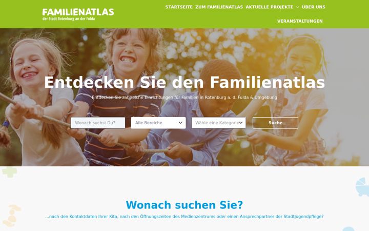 Captura de ecrã de familienatlas-rof.de