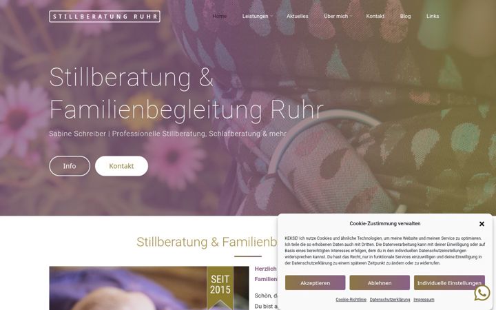 Screenshot of familienbegleitung-ruhr.de