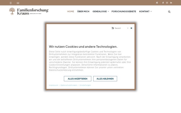 Screenshot of familienforschung-krauss.de