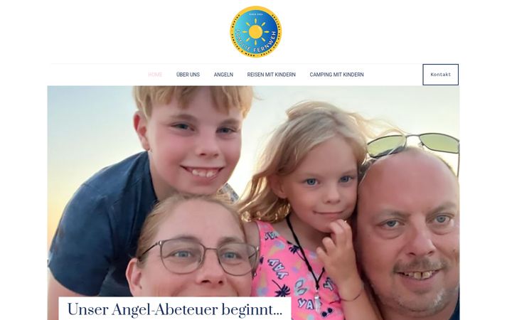 Captura de ecrã de familienglueck-blog.de