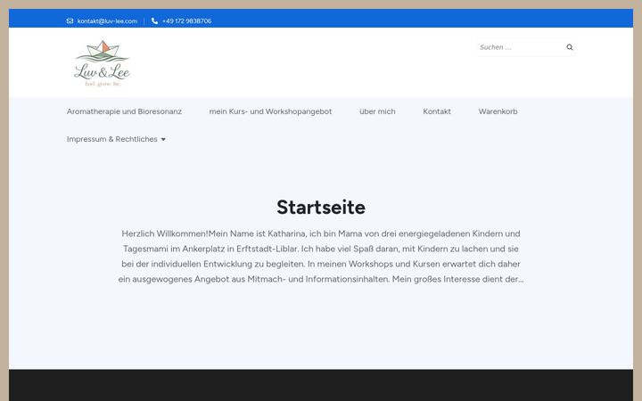 Screenshot of familienhafen.com