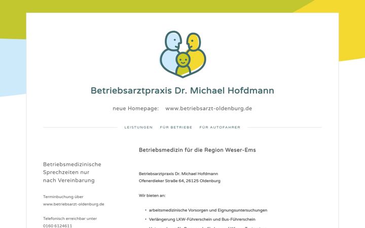 Ekrano kopija familienpraxis-hofdmann.de