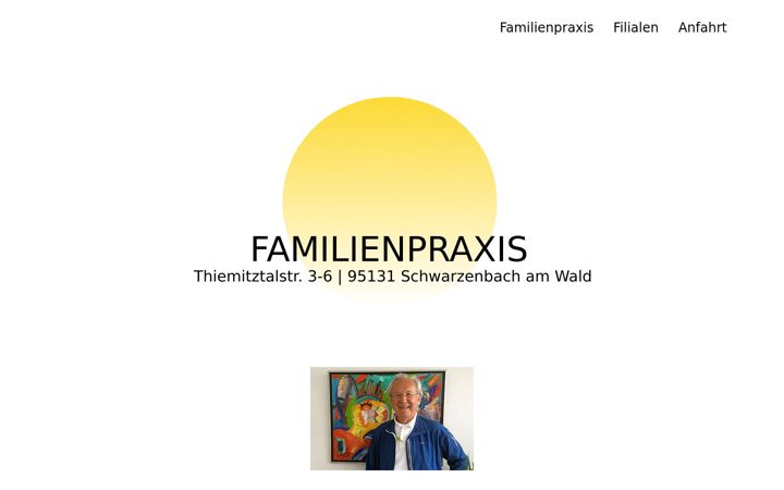 Screenshot of familienpraxis.com