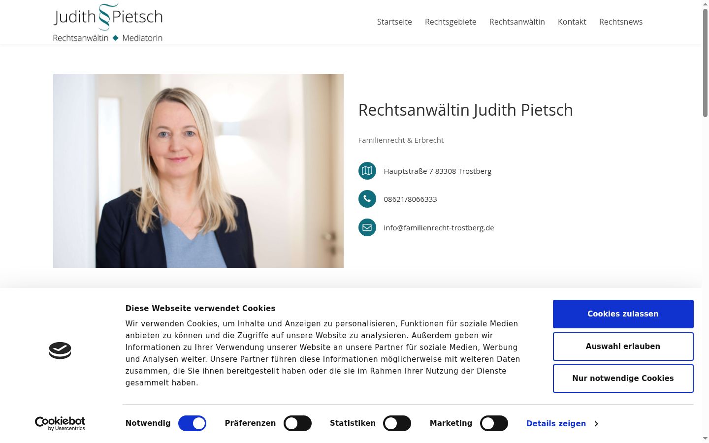 Zrzut ekranu banera zgody wyświetlanego przed jakąkolwiek interakcją