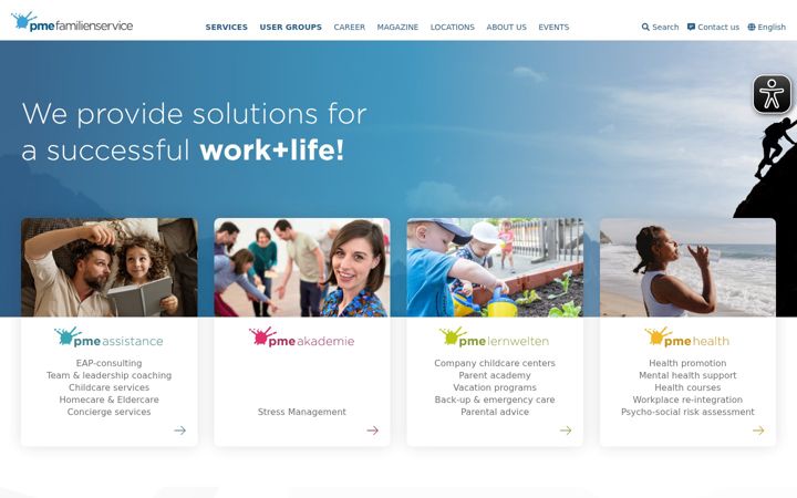 Screenshot of familienservice.de