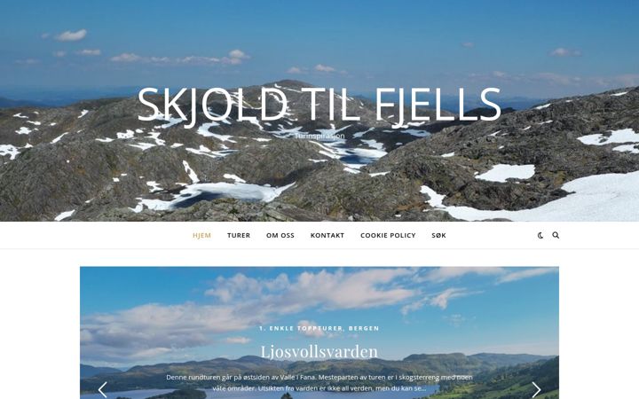 Screenshot of familienskjold.com