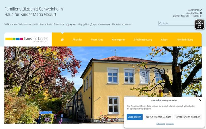 Snimka zaslona za familienstuetzpunkt-schweinheim.de