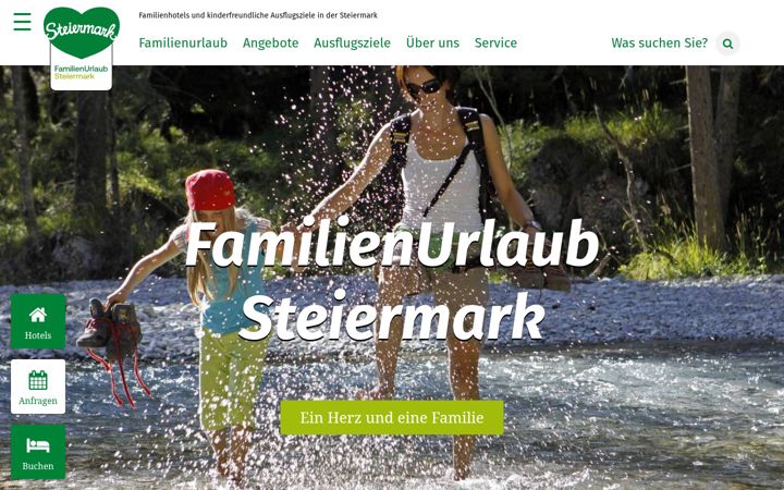 Screenshot of familienurlaub-steiermark.at