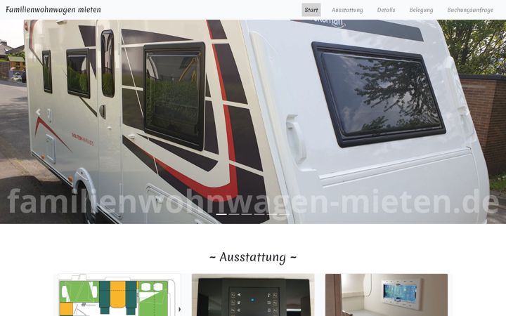 Snimka zaslona za familienwohnwagen-mieten.de