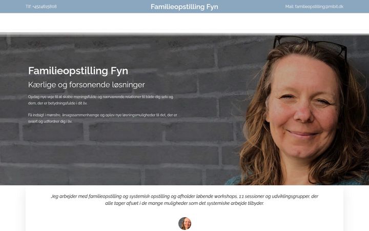 Screenshot of familieopstillingfyn.dk