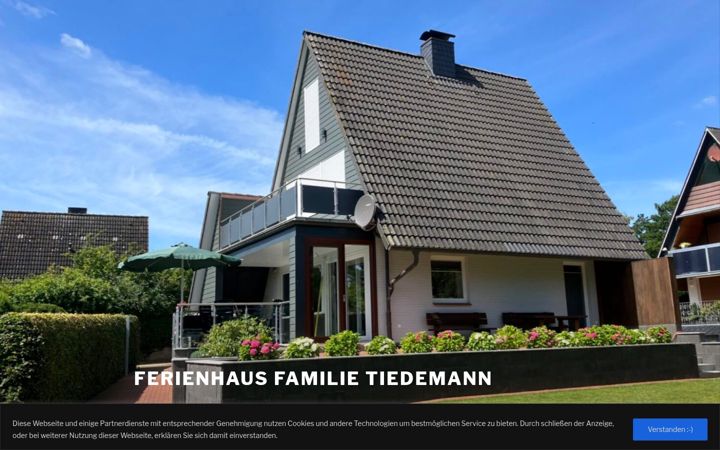 Screenshot of familietiedemann.de