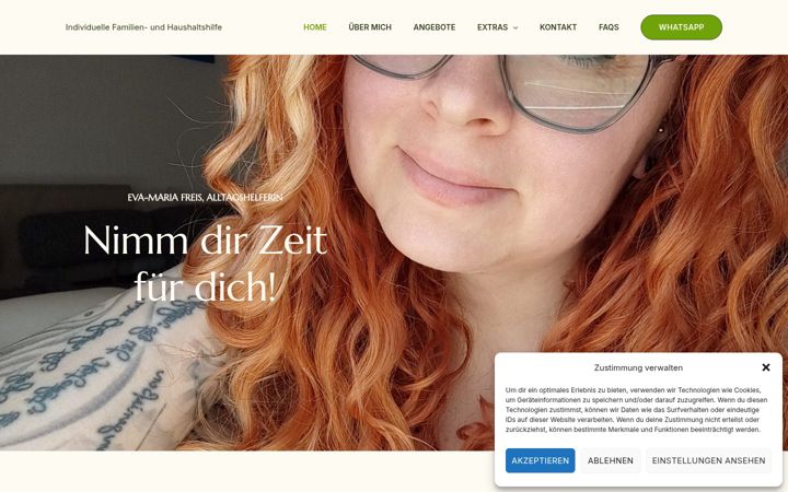 Screenshot of familieundhaushalt.de