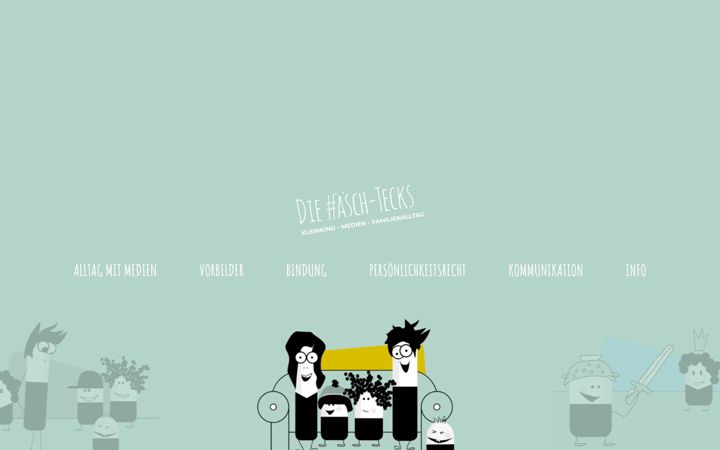Screenshot of familieundmedien-nrw.de