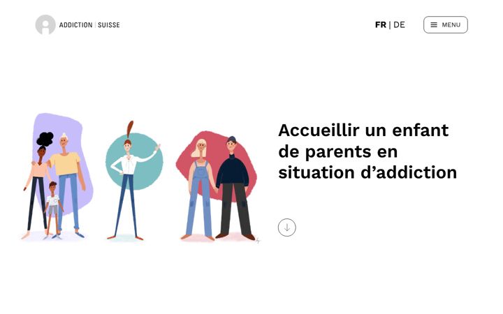 Screenshot of familles-accueil-addiction.ch